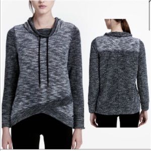 Calvin Klein Performance Cowl Neck Sweater Gray S